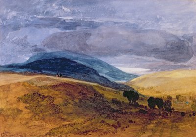 On the Downs by John Sell Cotman